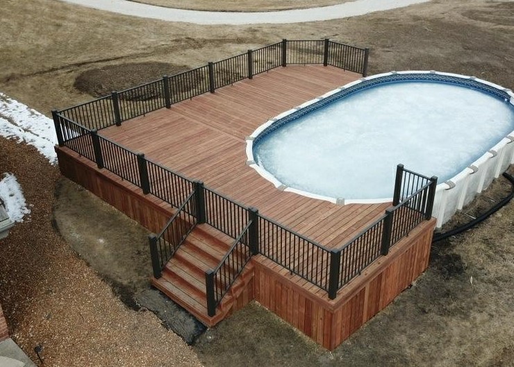 pressure treated deck in waukesha, treated wood decking waukesha wi, outdoor decks waukesha wi